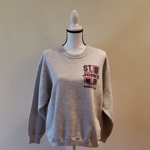 LEE BRAND - LIGHT GRAY ST. JOHN'S UNIVERSITY BASKE